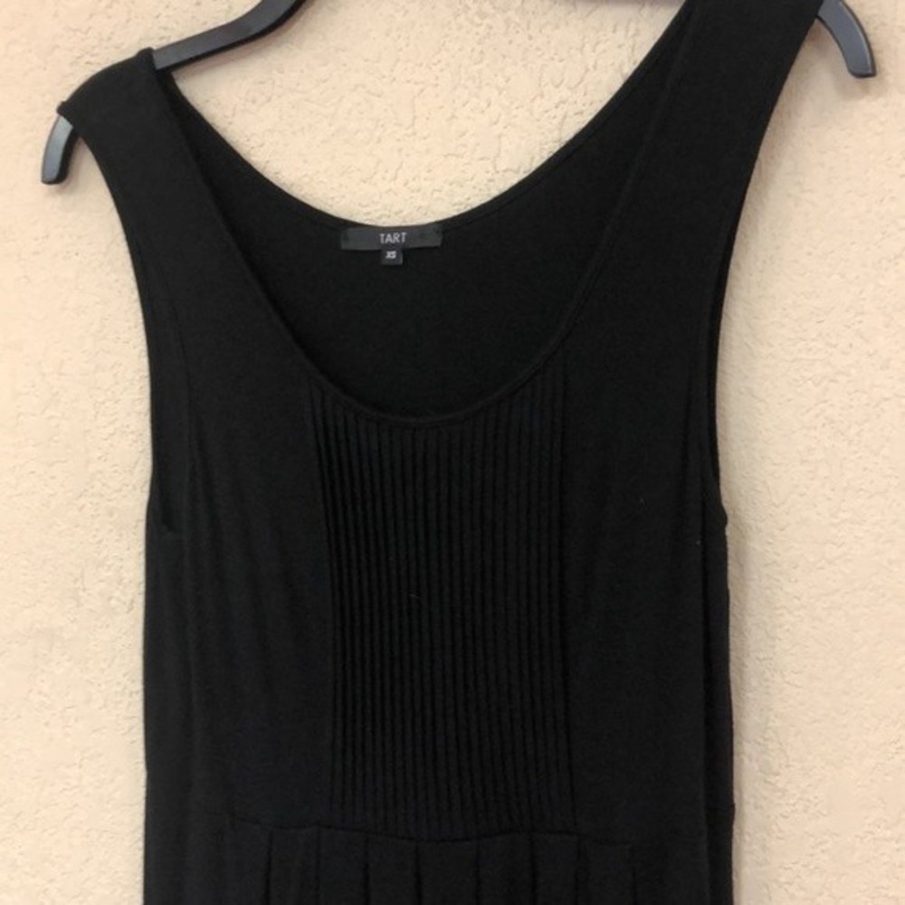 Tart Black Sleeveless Midi Dress - Picture 3 of 8